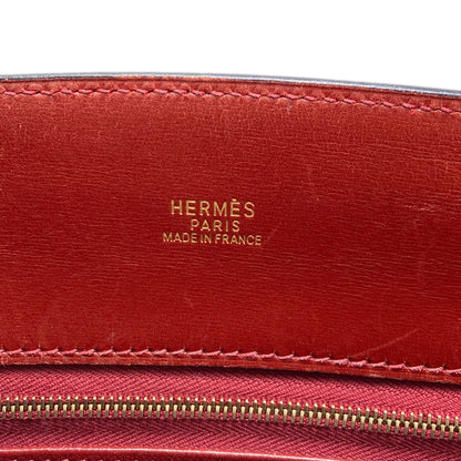 HERMES Whitebus GoldHardware Tote Bag Box calf Ladies [Used]