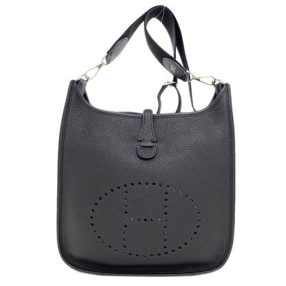 HERMES Evelyne3 PM SilverHardware Shoulder Bag Taurillon Clemence Ladies [Used]