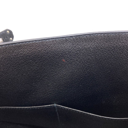 HERMES Kelly 32 inner stitch SilverHardware Handbag Taurillon Clemence Ladies [Used]
