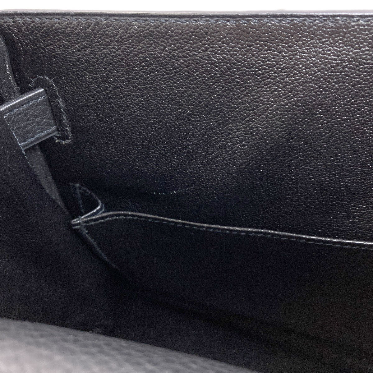 HERMES Kelly 32 inner stitch SilverHardware Handbag Taurillon Clemence Ladies [Used]