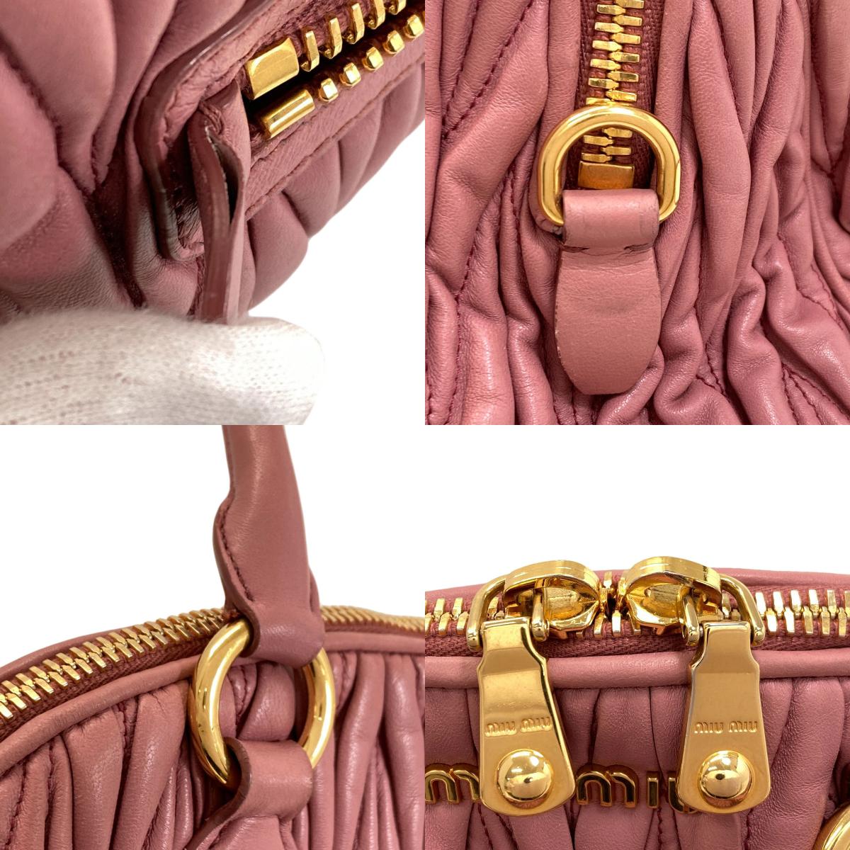 MIUMIU Materasse 2WAY Handbag Calf Ladies [Used]