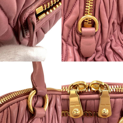 MIUMIU Materasse 2WAY Handbag Calf Ladies [Used]