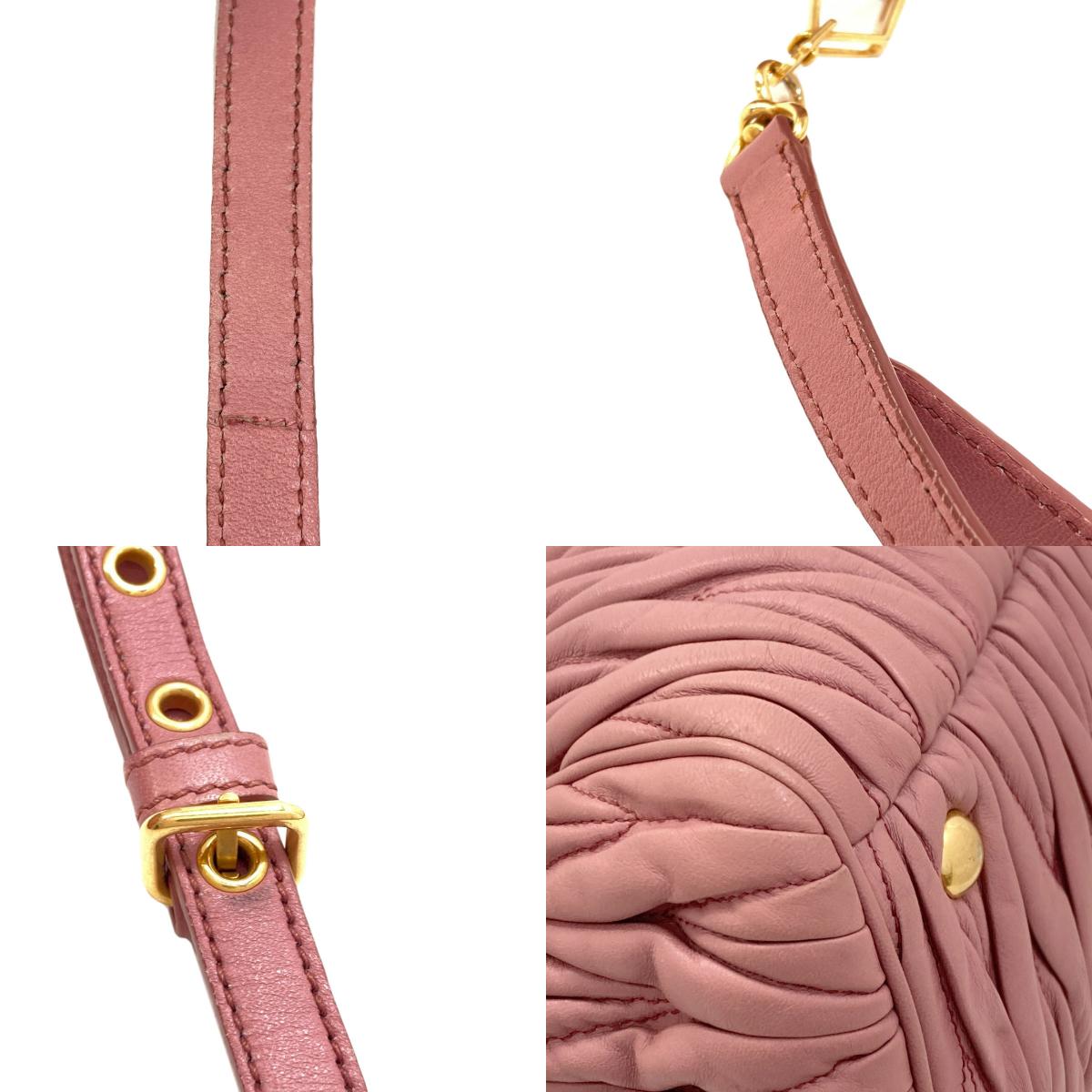 MIUMIU Materasse 2WAY Handbag Calf Ladies [Used]