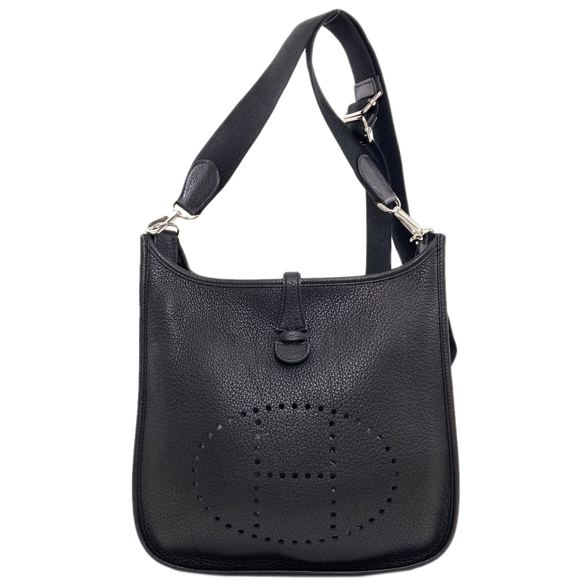 HERMES Evelyne3 PM SilverHardware Shoulder Bag Taurillon Clemence Ladies [Used]