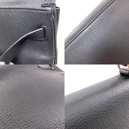HERMES Kelly 32 inner stitch GoldHardware Handbag Taurillon Clemence Ladies [Used]