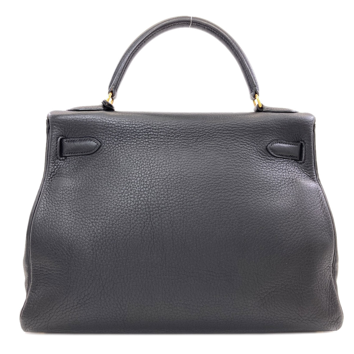 HERMES Kelly 32 inner stitch GoldHardware Handbag Taurillon Clemence Ladies [Used]