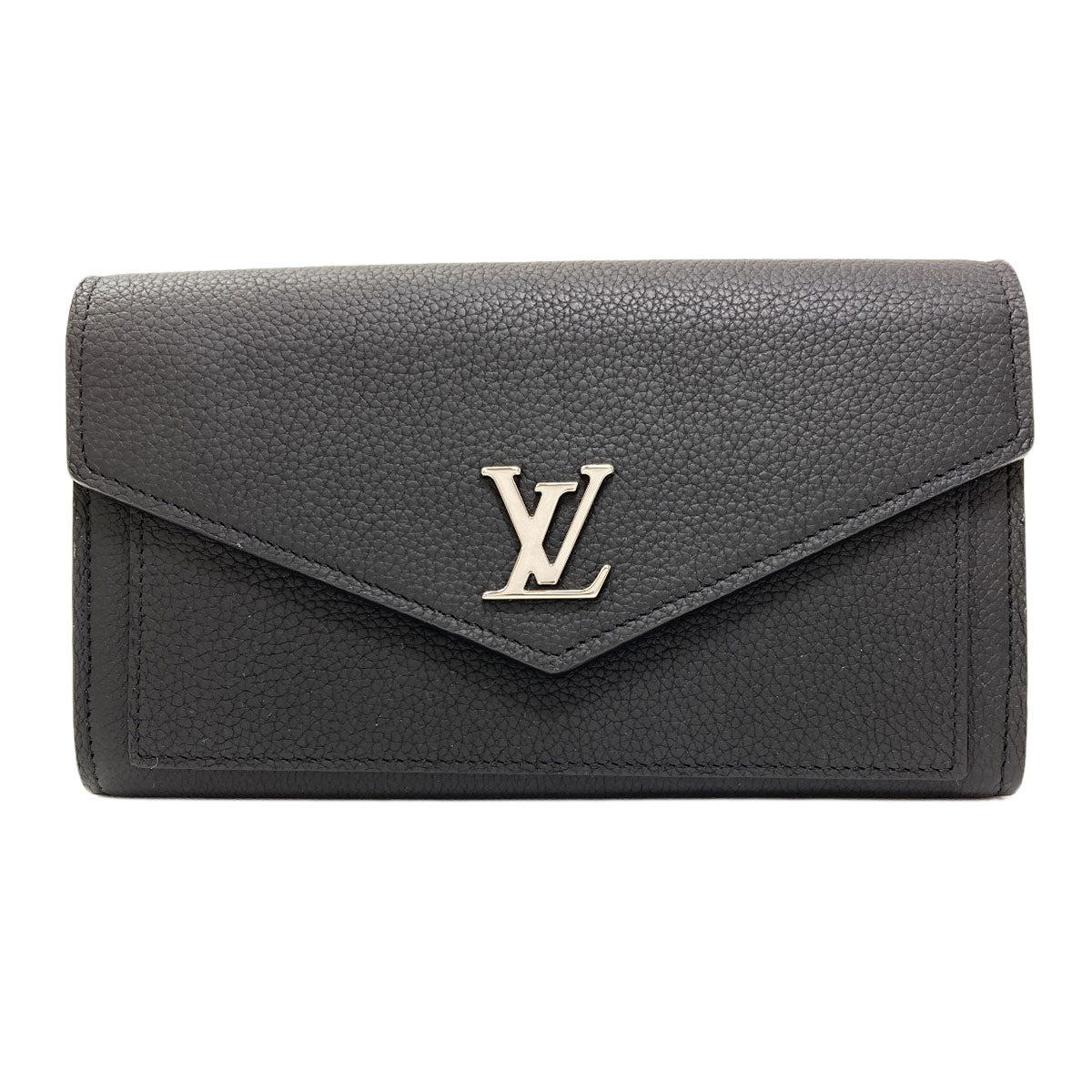 LOUIS VUITTON M62530 My Lock Me Long wallet (with coin pocket) Taurillon Clemence Ladies [Used]