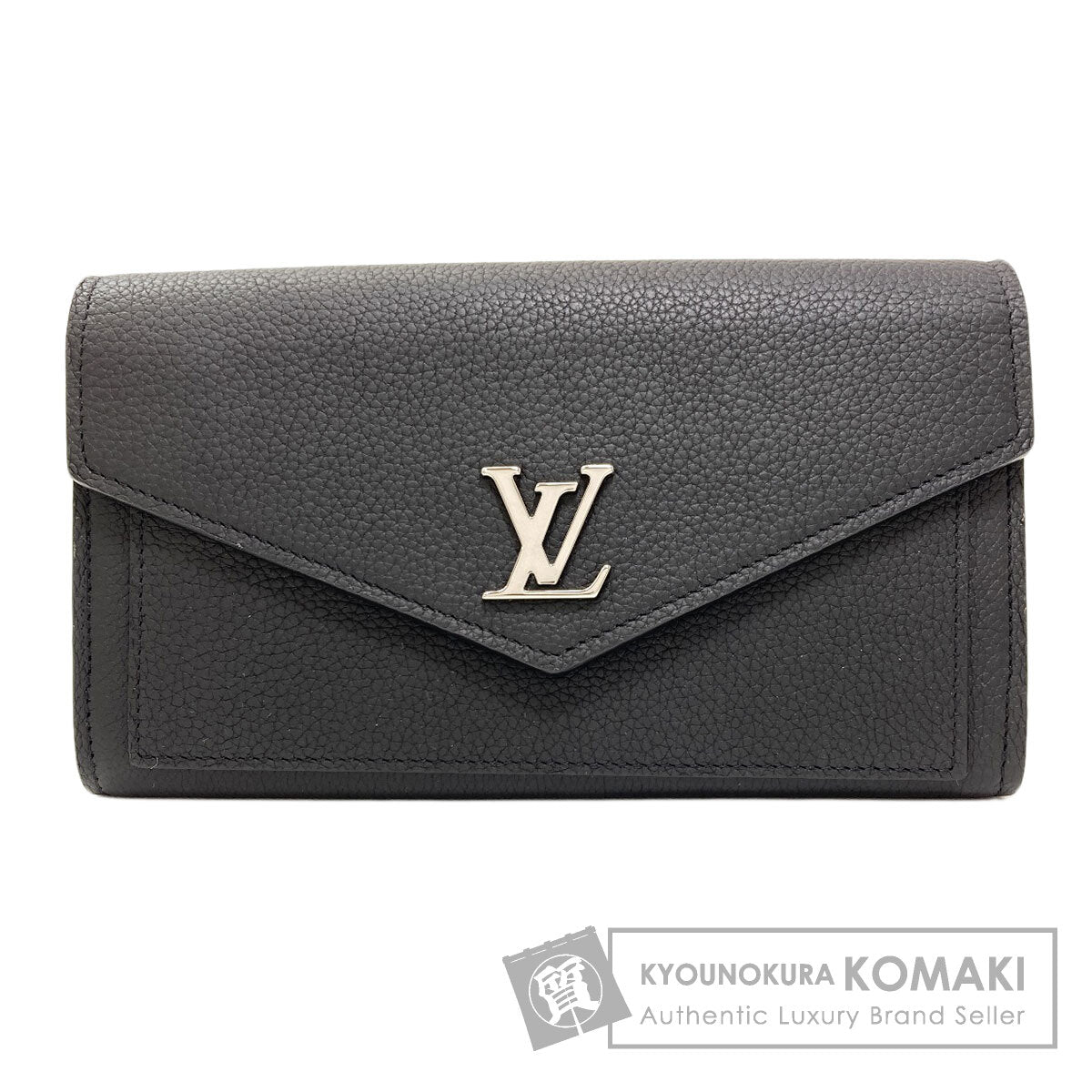 LOUIS VUITTON M62530 My Lock Me Long wallet (with coin pocket) Taurillon Clemence Ladies [Used]