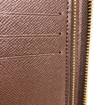 LOUIS VUITTON N60028 Zippy Compact Long wallet (with coin pocket) Damier canvas Ladies [Used]