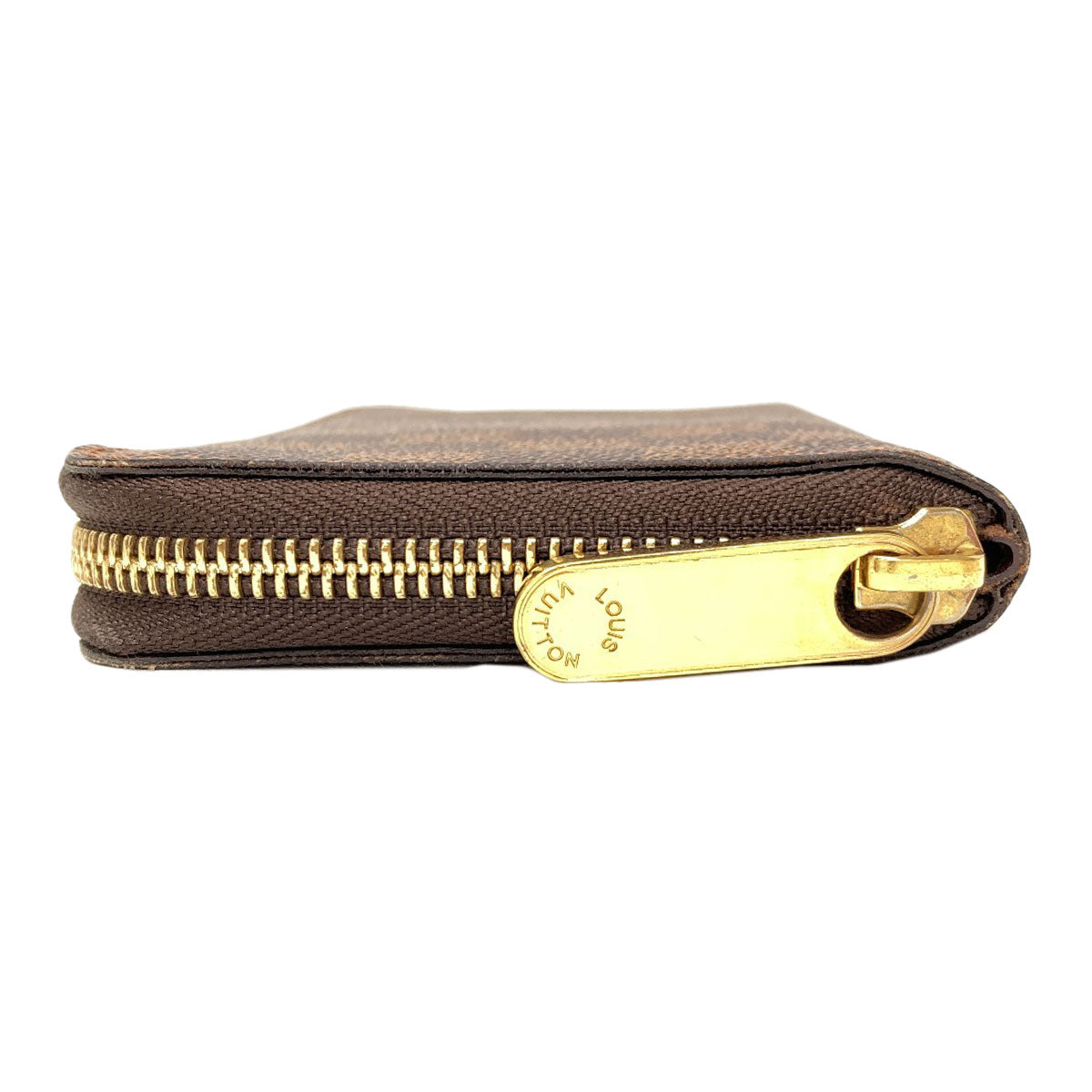 LOUIS VUITTON N60028 Zippy Compact Long wallet (with coin pocket) Damier canvas Ladies [Used]