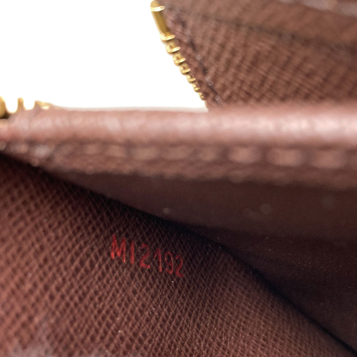 LOUIS VUITTON N60028 Zippy Compact Long wallet (with coin pocket) Damier canvas Ladies [Used]