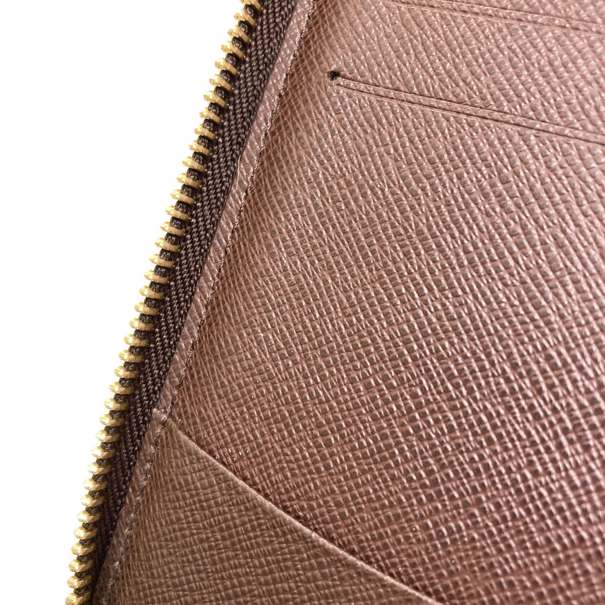 LOUIS VUITTON N60028 Zippy Compact Long wallet (with coin pocket) Damier canvas Ladies [Used]