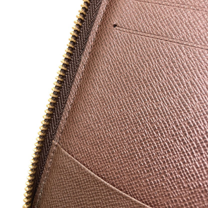 LOUIS VUITTON N60028 Zippy Compact Long wallet (with coin pocket) Damier canvas Ladies [Used]