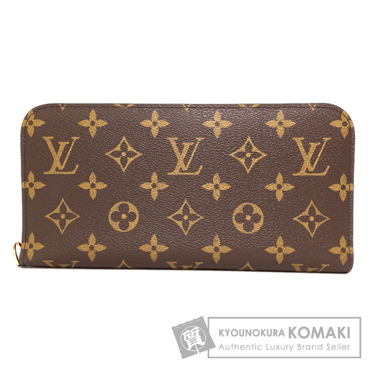 LOUIS VUITTON M66701 Unsolit Long wallet (with coin pocket) Monogram canvas Ladies [Used]