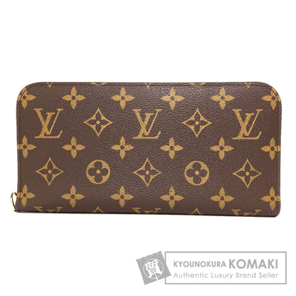 LOUIS VUITTON M66701 Unsolit Long wallet (with coin pocket) Monogram canvas Ladies [Used]