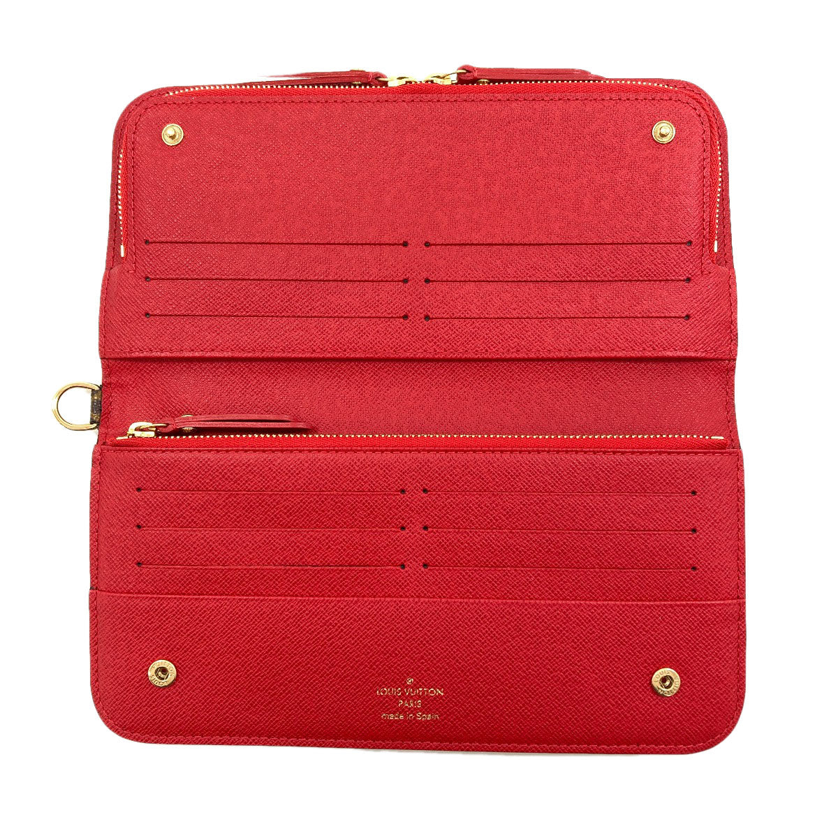 LOUIS VUITTON M66701 Unsolit Long wallet (with coin pocket) Monogram canvas Ladies [Used]