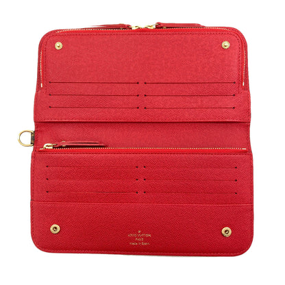 LOUIS VUITTON M66701 Unsolit Long wallet (with coin pocket) Monogram canvas Ladies [Used]