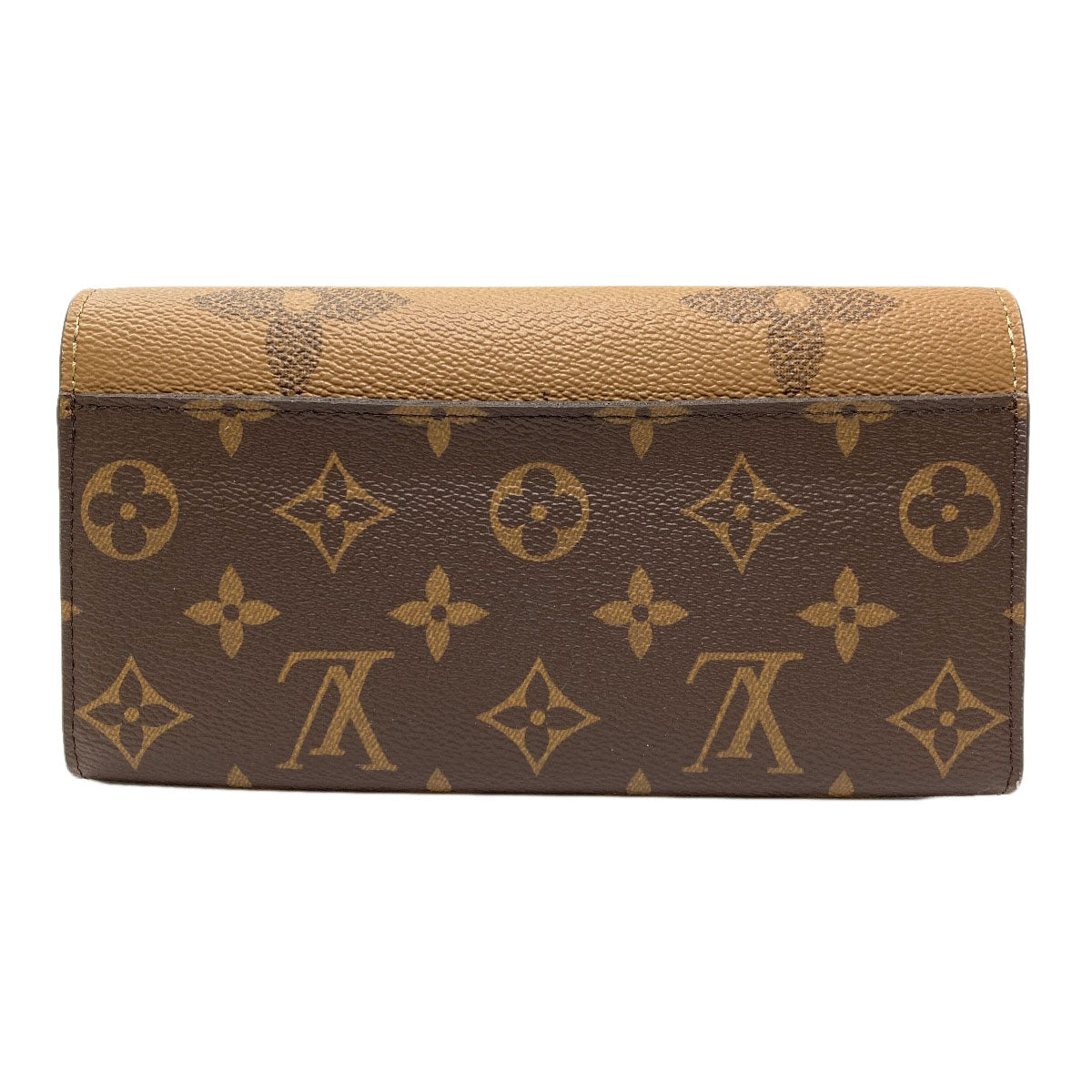 LOUIS VUITTON M80726 Portefeiulle Â· Sarah Long wallet (with coin pocket) Monogram Giant Ladies [Used]