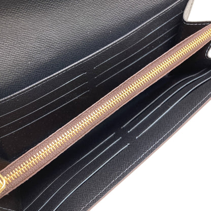 LOUIS VUITTON M80726 Portefeiulle Â· Sarah Long wallet (with coin pocket) Monogram Giant Ladies [Used]