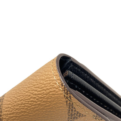 LOUIS VUITTON M80726 Portefeiulle Â· Sarah Long wallet (with coin pocket) Monogram Giant Ladies [Used]