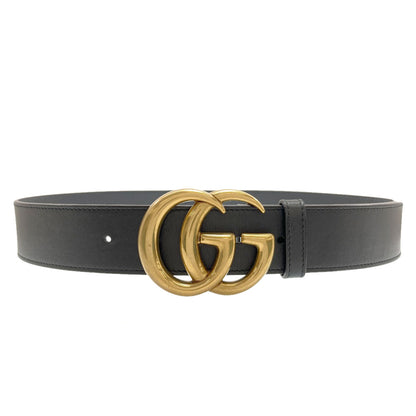 GUCCI 400593 Double G buckle belt Calf mens [Used]