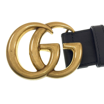 GUCCI 400593 Double G buckle belt Calf mens [Used]