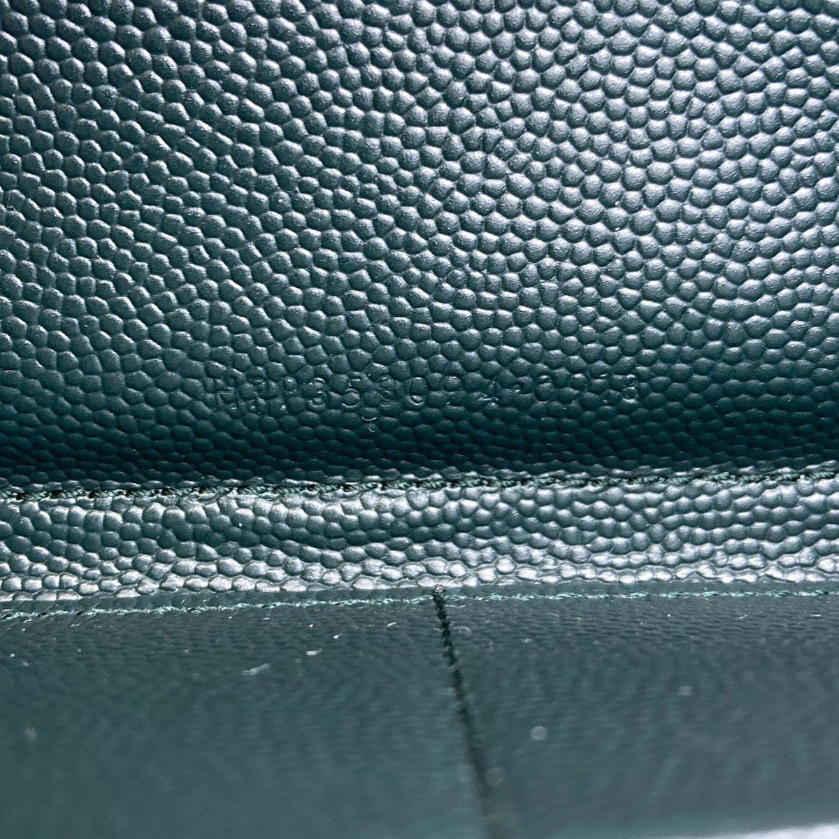 SAINT LAURENT Cassandra Long wallet (with coin pocket) Leather Ladies [Used]