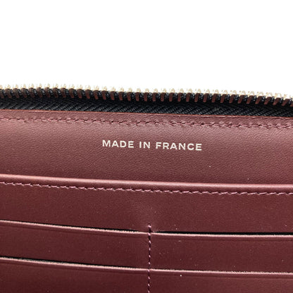 CHANEL Matelasse COCO Mark SilverHardware Long wallet (with coin pocket) Grained Calfskin Skin Ladies [Used]