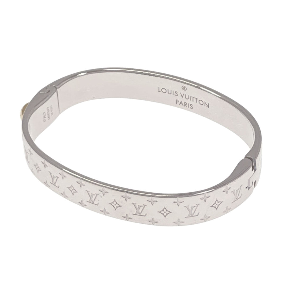 LOUIS VUITTON M00249 Cuff nanogram Bracelet Metal Ladies [Used]