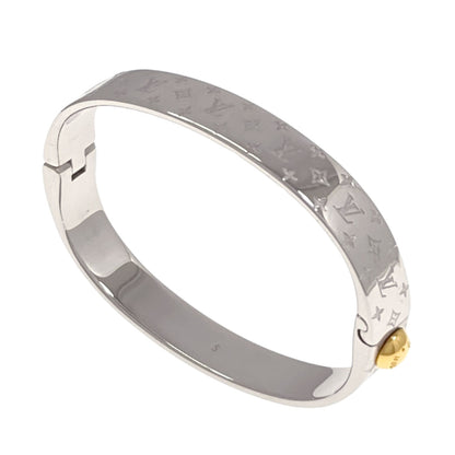 LOUIS VUITTON M00249 Cuff nanogram Bracelet Metal Ladies [Used]