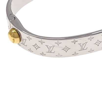 LOUIS VUITTON M00249 Cuff nanogram Bracelet Metal Ladies [Used]