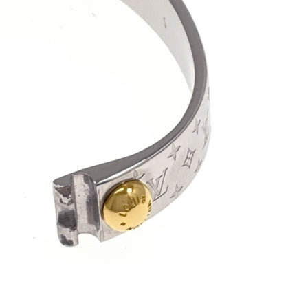 LOUIS VUITTON M00249 Cuff nanogram Bracelet Metal Ladies [Used]