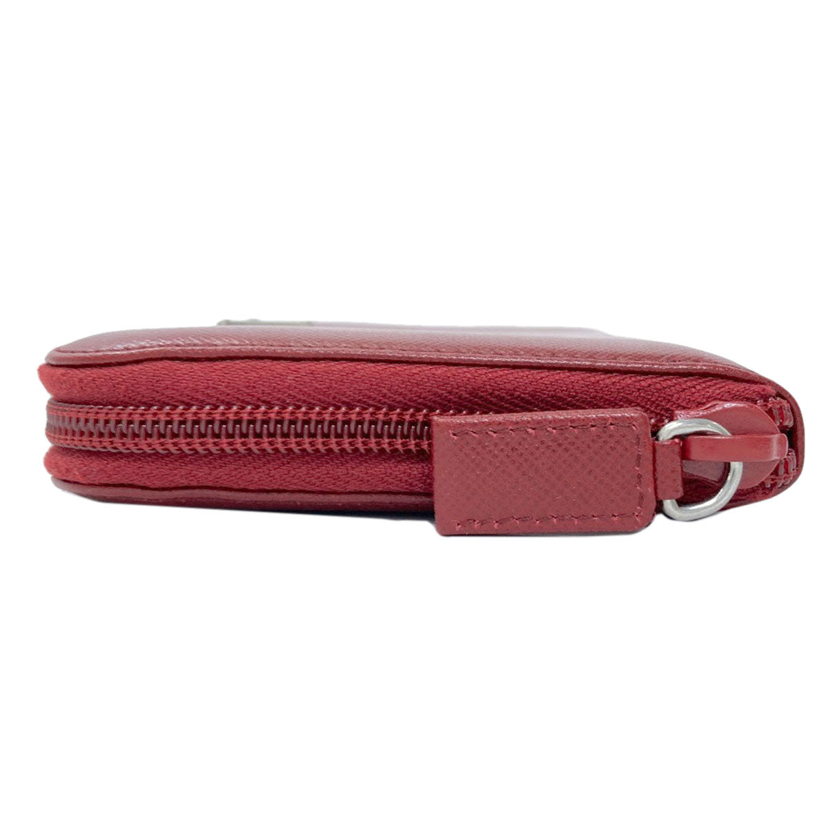 PRADA M506A Triangle Long wallet (with coin pocket) Safiano Ladies [Used]