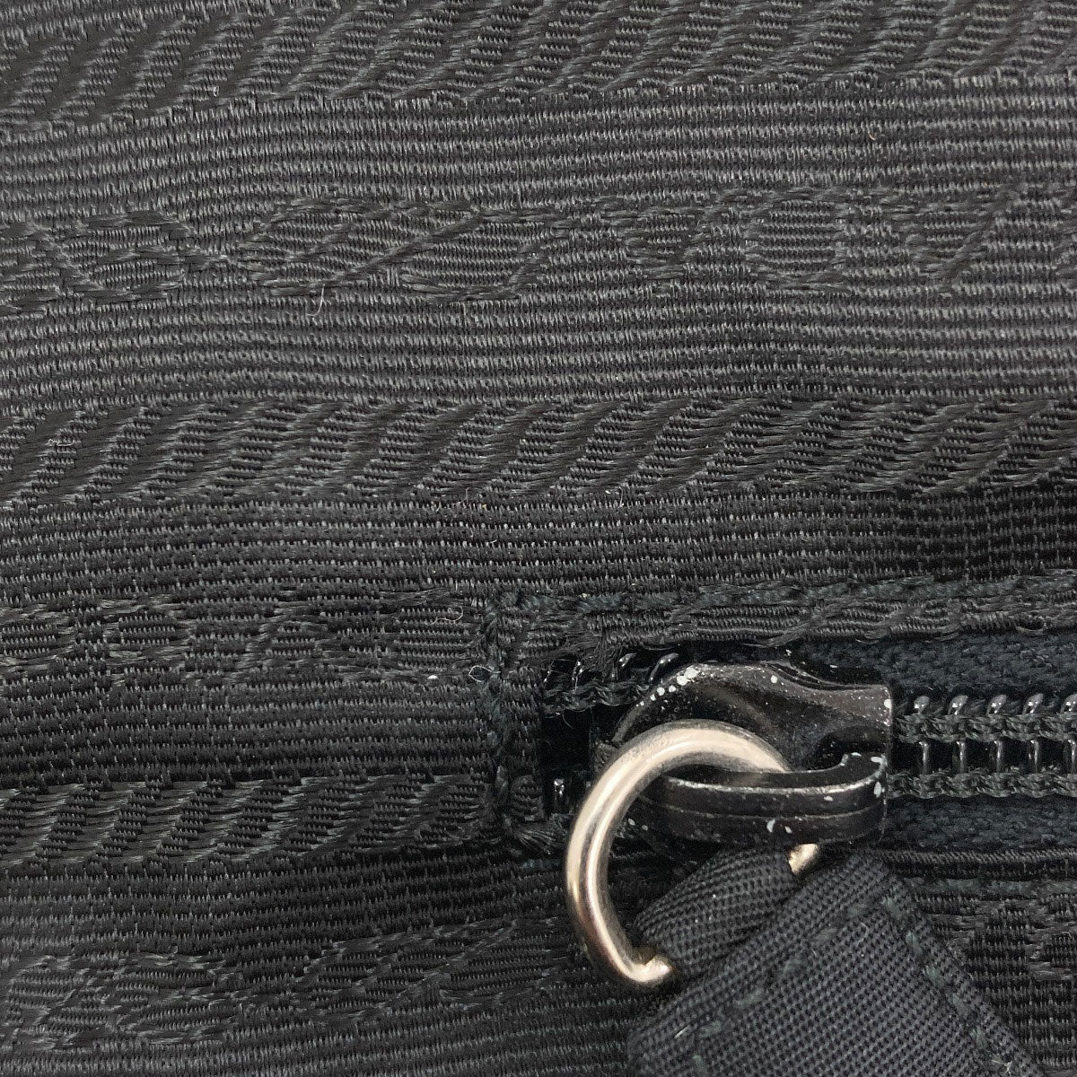 PRADA Logo Hardware Handbag Nylon Ladies [Used]