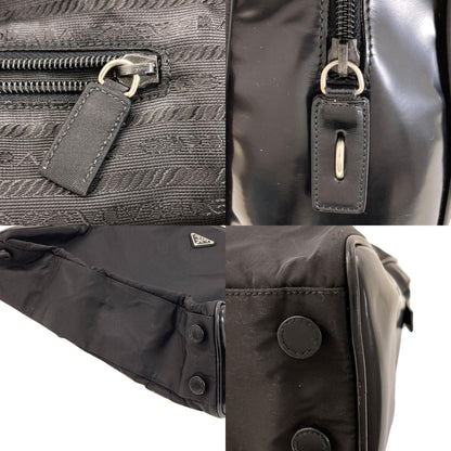 PRADA Logo Hardware Handbag Nylon Ladies [Used]