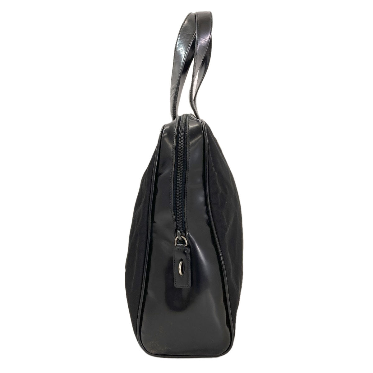 PRADA Logo Hardware Handbag Nylon Ladies [Used]