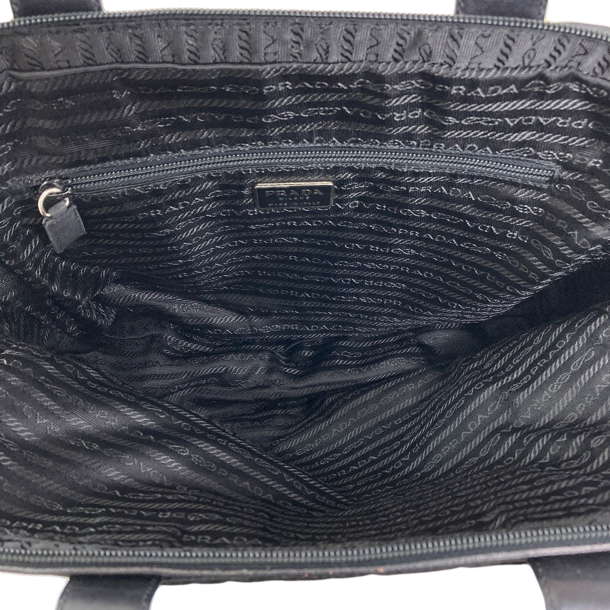 PRADA Logo Hardware Handbag Nylon Ladies [Used]
