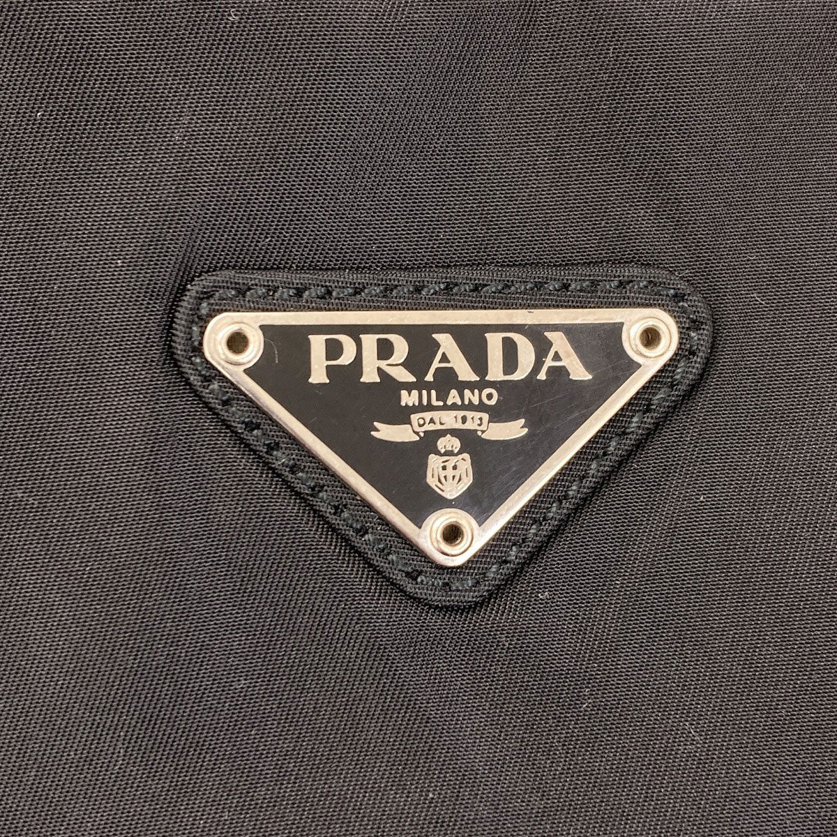 PRADA Logo Hardware Handbag Nylon Ladies [Used]