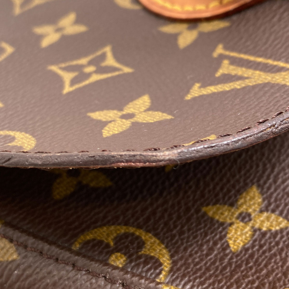 LOUIS VUITTON M51244 Mini Saint Cloud Shoulder Bag Monogram canvas Ladies [Used]