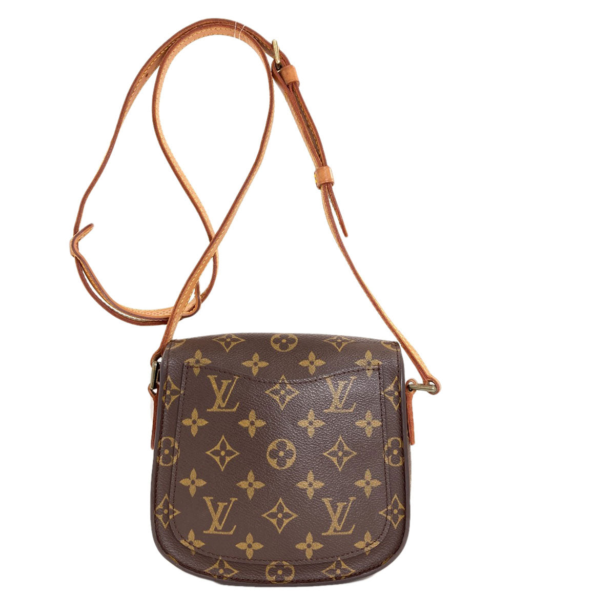 LOUIS VUITTON M51244 Mini Saint Cloud Shoulder Bag Monogram canvas Ladies [Used]