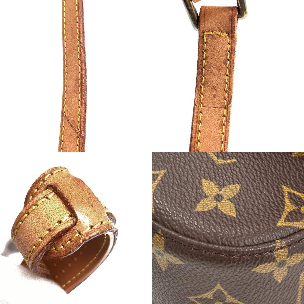 LOUIS VUITTON M51244 Mini Saint Cloud Shoulder Bag Monogram canvas Ladies [Used]