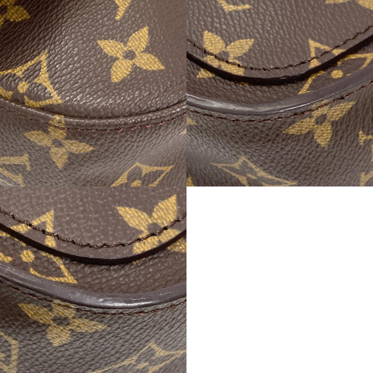 LOUIS VUITTON M51244 Mini Saint Cloud Shoulder Bag Monogram canvas Ladies [Used]