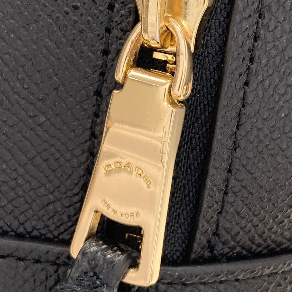 COACH F76624 logo Backpack Â· Daypack Leather Ladies [Used]