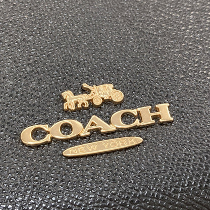 COACH F76624 logo Backpack Â· Daypack Leather Ladies [Used]