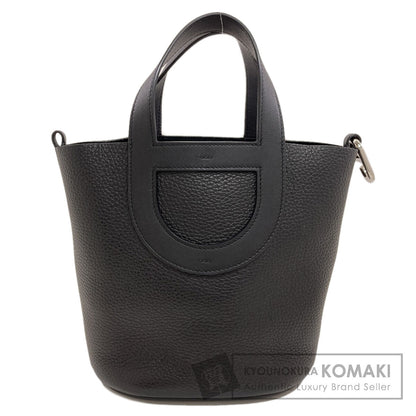 HERMES In-the-Loop SilverHardware Handbag Taurillon Clemence Ladies [Used]