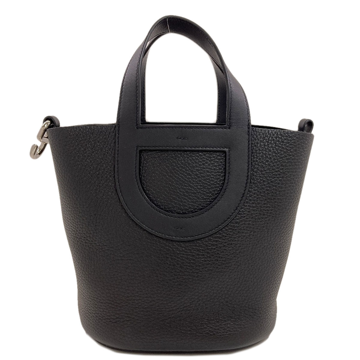HERMES In-the-Loop SilverHardware Handbag Taurillon Clemence Ladies [Used]