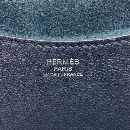 HERMES In-the-Loop SilverHardware Handbag Taurillon Clemence Ladies [Used]