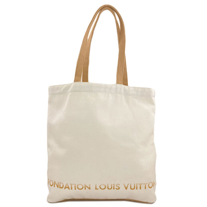 LOUIS VUITTON Fondation Tote Bag Canvas Ladies [Used]