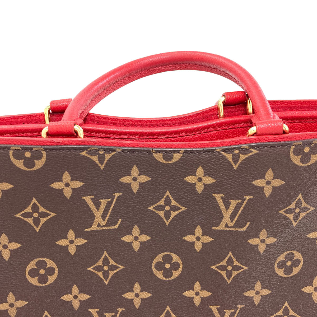 LOUIS VUITTON M43433 Popan cool PM Handbag Monogram canvas Ladies [Used]