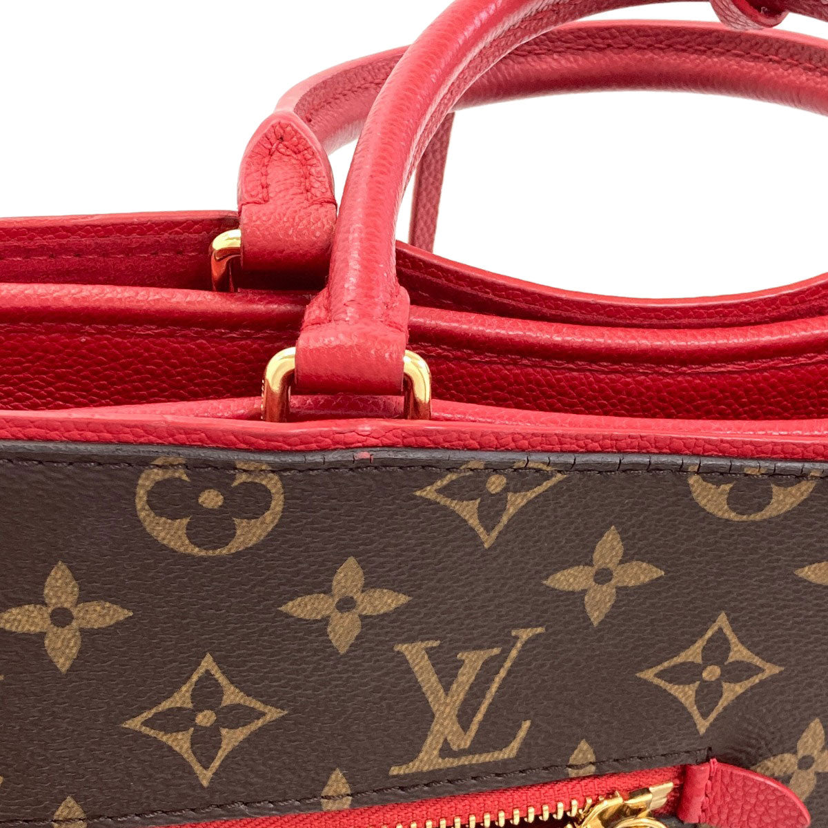 LOUIS VUITTON M43433 Popan cool PM Handbag Monogram canvas Ladies [Used]